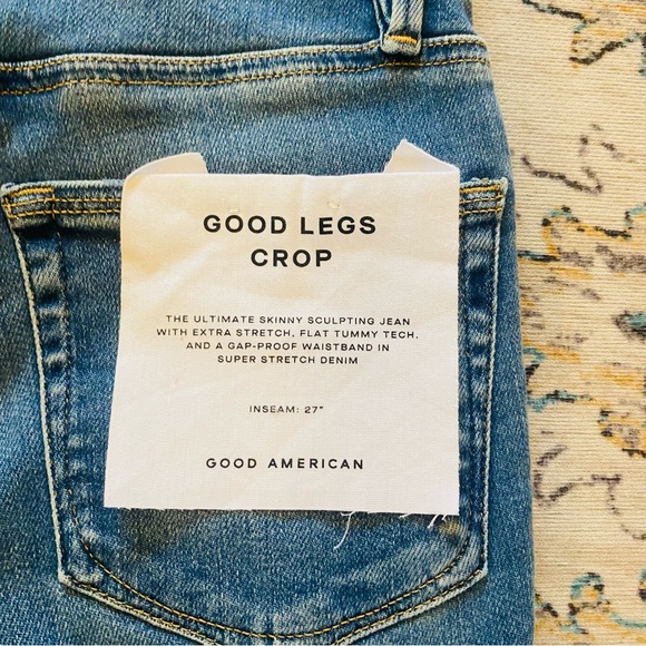 Good American NWT GOOD LEGS SKINNY JEANS in Indigo 564 - Picture 7 of 7